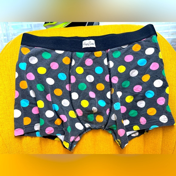 Happy Socks M Colorful polka dots trunk underwear - Picture 1 of 6